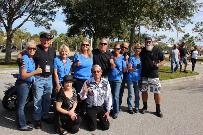 Members of the Southwest Florida biker community